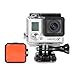 Koroao Professional Underwater Switchable Diving Filter Set for Gopro Hero HD 3+ 4 Hero+, Hero+LCD Cameras Sports Accessory