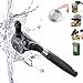 Safe Cut Can Opener-Smooth Edge Can Opener -Safety Feature Prevents Sharp Edges and Cuts Ergonomic Soft Grips Handle Food Grade Stainless Steel
