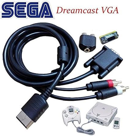 Amazon ドリームキャスト Vga ケーブル Dc Vga Cable 延長ケーブル付き Cxd1120 並行輸入品 スクリーンプロテクター 通販