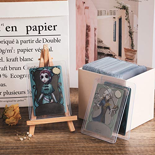 Top Loader Card Protectors and Standard Size Card Sleeves Clear Card