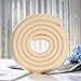 Elf Star Extra Thick Premium High Density Furniture Table Edge Protectors Foam Baby Safety Bumper Guard 2x2 Meters (13 Ft) Off White