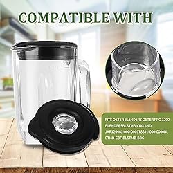 6-Cup Blender Lid Cover Fit For Os-ter Blender Jar