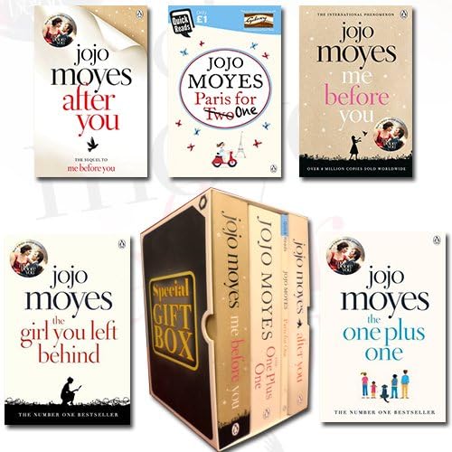 Jojo Moyes Collection The Girl You Left Behind 5 Books Bundle Gift Wrapped Slipcase Specially For You Paperback – 1 Jan. 2016