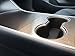 Kenriko Tesla Model 3 Black Brushed Metal Console Wrap Kit