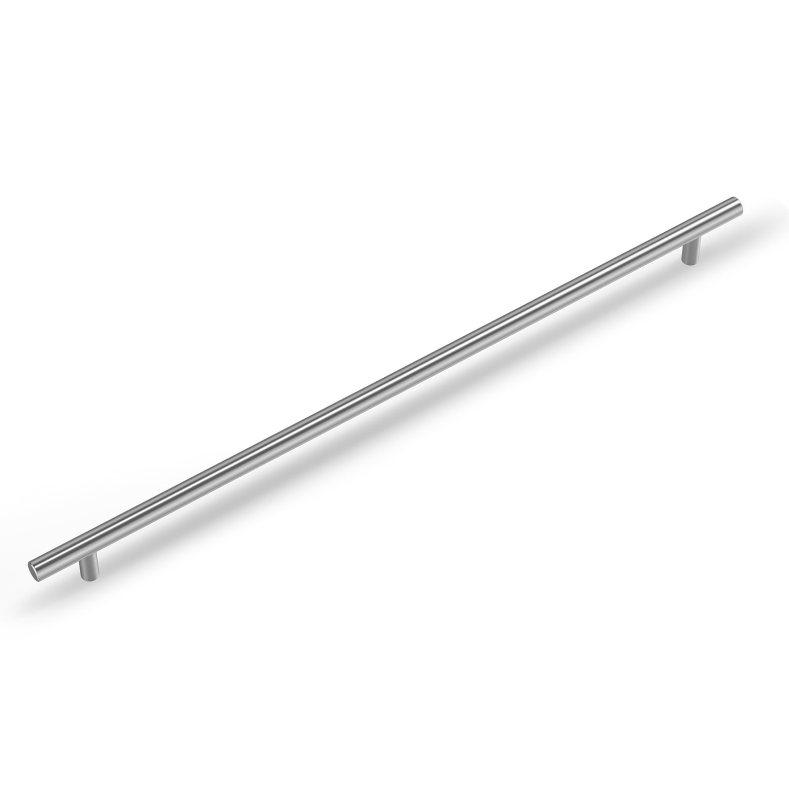 goldenwarm Pack of 10 Cabinet Drawer Door Handle Stainless Steel Bar Handle LS201BSS224 Hole Spacing 224 mm Kitchen Cabinet Furniture Handles Wardrobe Pulls Handles