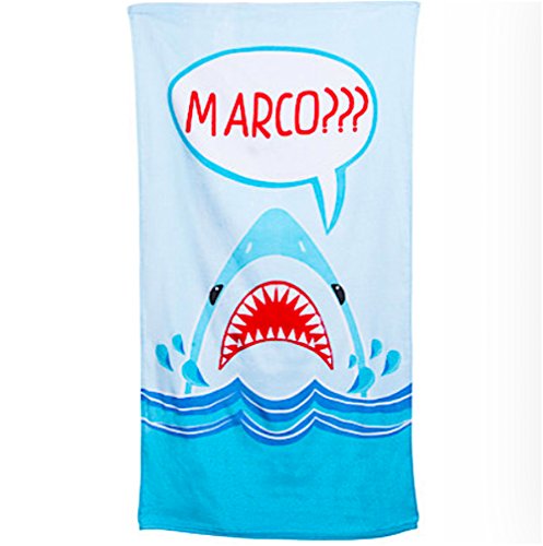 Five Below Shark Print Beach Towel Marco 30in X 60in Buy