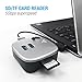 MAKETECH Mini Multi-Function Surface Pro 4/3 USB 3.0 Hub Docking Station, with 2 USB 3.0 Ports, 1 Gigabit Ethernet Port and SD/TF Card Slot for Microsoft Surface, MacBook, Ultrabook and Laptop