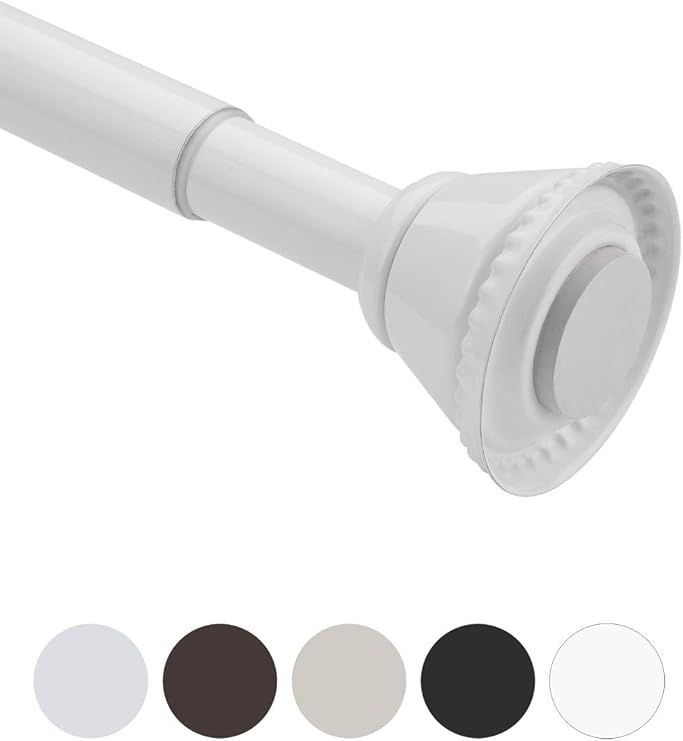 Amazon Com Amazer Shower Curtain Rod 54 90 Inches Rust Resistant