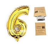 Helium Foil Digital balloons ,birthday holidays weddin party supply Golden 40