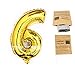 Helium Foil Digital balloons ,birthday holidays weddin party supply Golden 40
