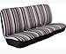 West Coast Auto Universal Baja Saddle Blanket Bench Full Size Seat Cover Fits Ford, Chevrolet, Dodge, and Full Size Pickup Trucks (National)