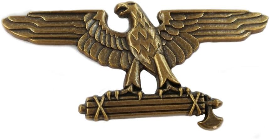 Roman Eagle/Rome SPQR Standard/War WW2 Italian Pin/Broach