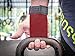 WOD Nation Barbell Gymnastics Grips Perfect for Pull-up Training, Kettlebells, Gymnastic Rings (Red, Small)
