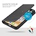 iPhone X Case, iPhone 10 Case, SHIELDON Genuine Leather iPhone X Wallet Case Folio Magnetic Book Design with KickStand, Credit Card Slots and TPU Full Proteciton Case for iPhone X (5.8