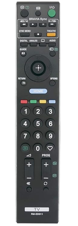 ALLIMITY RM-ED011 Ersatz-Fernbedienung für Sony Bravia LCD LED TV KDL-26E4020 KDL-26E4030 KDL-26E4050 KDL-26V4500 KDL-26V4710
