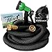 Expandable Hose (50ft) by MrLifeHack - Kink Free Expanding Garden Water Hose - Leak Proof, Lightweight & Durable - Solid Brass Connectors - Includes BONUS 8 Pattern Nozzle Sprayer & Storage Bag