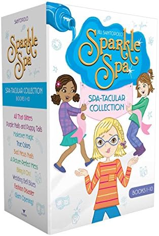Sparkle Spa Spa-tacular Collection Books 1-10 (Boxed Set): All That Glitters; Purple Nails and Puppy Tails; Makeover Magic; True Colors; Bad News ... Bell Blues; Fashion Disaster; Glam Opening!