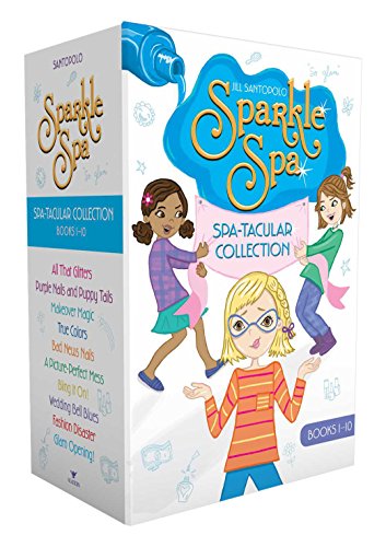 Sparkle Spa Spa-tacular Collection Books 1-10 (Boxed Set): All That Glitters; Purple Nails and Puppy Tails; Makeover Magic; True Colors; Bad News ... Bell Blues; Fashion Disaster; Glam Opening!