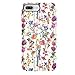 Speck Products Compatible Phone Case for Apple iPhone 8 Plus/iPhone 7 Plus/iPhone 6S Plus, Presidio Inked Case, Whiteflowers/Lipstick Pink