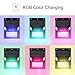 Solar Lights, OxyLED Wireless 12 LED Solar Motion Sensor Step Lights, Outdoor Wall Lights, Security Color-Changing Lights, Waterproof Landscape Light for Outdoor, Garden Decor, Patio Yard
