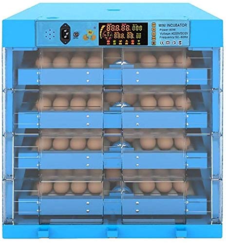 DPPAN Tragbar Inkubator, Brutmaschine Automatische Wendung Eierart, Kontrolle Der Temperatur Brutapparat, Für Geflügel…