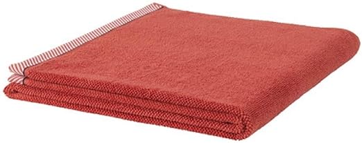 Amazon Com Ikea Vikfjard Bath Towel Red 604 051 49 Size 28x55