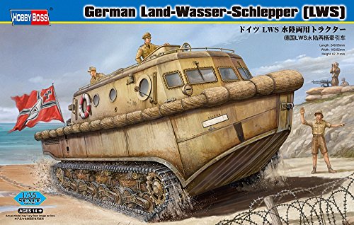 Hobby Boss German Land-Wasser-Schlepper (LWS) Early Production Vehicle Model Building Kit