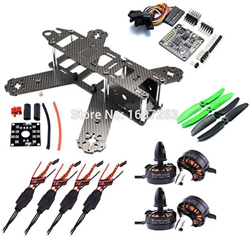 Mini 210mm 210 Quadcopter Frame Emax12A Simonk ESC 2204 2300KV Motor Naze32 Rev6 Controller For Lisam 210 QAV210
