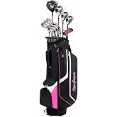 MacGregor Golf DCT4000 Petite Golf Clubs Set with Bag, Ladies Right Hand (11 Clubs / 15 Pieces)