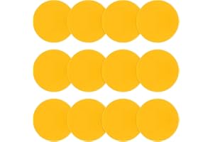 GENERIC ZIECE Spot Markers Rubber Floor Dots 9inch Non Slip Flat Cones Agility Dots for Kids Soccer Basketball Sports Speed Agility Training, Preschool Classroom Activities