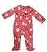Carter's Baby Girls Sleep N Play, Red, 3M