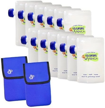Yummi Pouch Gift Set - Reusable Food Pouches