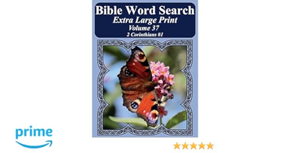Bible Word Search Extra Large Print Volume 37 2 Corinthians - 