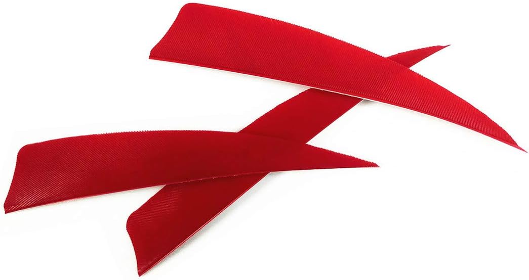 Letszhu Archery Arrows Feather Fletching 4 Inch Real Turkey Vanes for Hunting Target Shooting (25 Pack) (White) : Sports & Outdoors