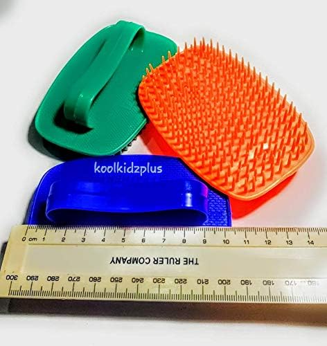 KKP Set Of Three Scalp Brush, Hair scalp Massage Brushes Barber Scalps - Image 4