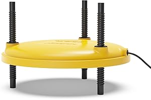 Chick Brooder Plate with Adjustable Height & Angle,Temperature Control for Chicken Coops - 35W 12"x12"