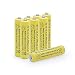 BAOBIAN 1.2v AAA 600mAh NiCd Rechargeable Battery for Outdoor Solar Lights,Garden Lights, Remotes, Mice (Yellow 8 PCS)
