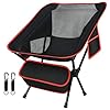 Flintronic Ultralichte draagbare campingstoel, compacte opvouwbare rugzakstoelen, kleine inklapbare opvouwbare…