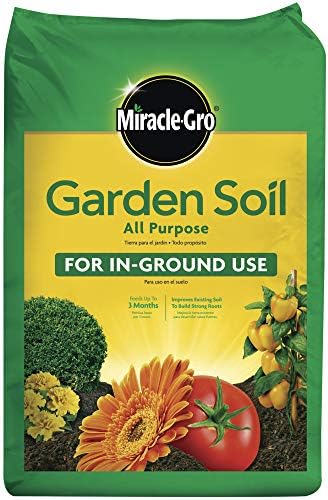 Miracle-Gro Garden Soil All Purpose: 2 cu. ft, for In-Ground Use, Feeds