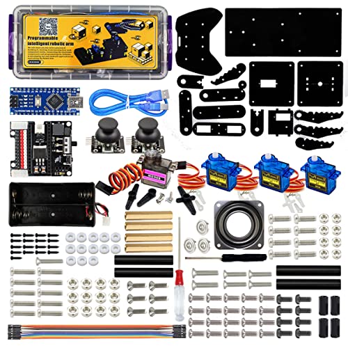 LK COKOINO Robot Arm for Arduino, Smart Robot Building Kit That can ...