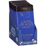 Green & Black's Organic Milk Chocolate, 34% Cacao, 3.5 Ounce Bars,10 count
