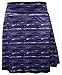 Colorado Clothing Tranquility Ladies Reversible Skirt - Casual, Dressy, Knee Length, Wrinkle Resistant - Choose Colors and Sizes (L, Cobalt Paint)