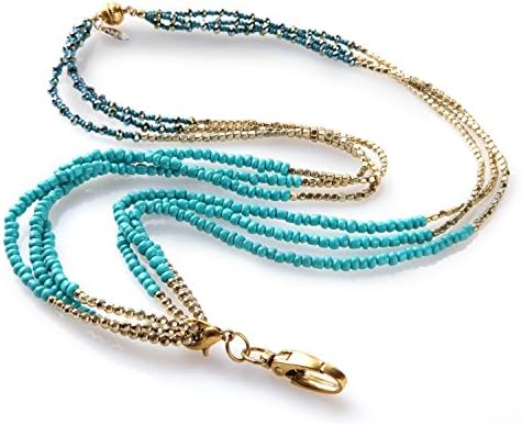Arya Fashion Lanyard-Transforms into a Necklace or Wrap Bracelet-ID Jewelry for Women