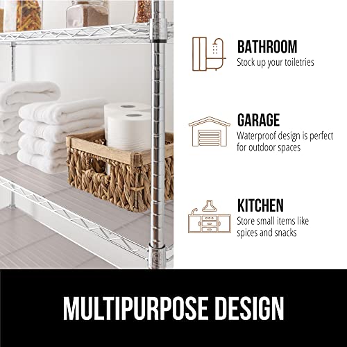 Gorilla Grip Wire Shelf Liner, Heavy Duty Waterproof Shelving Liners