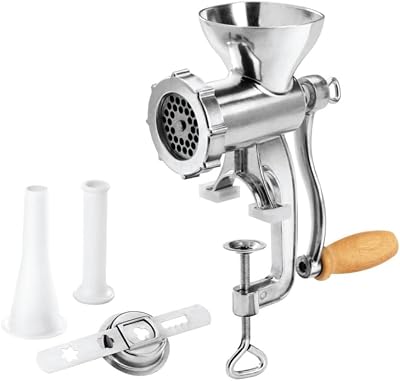 Metaltex Meat Grinder Aluminium Silber 10x14x26.5 cm