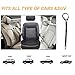 Dog Seat Belts, CGBOOM 2 Pack Dual Use Dog Car Seatbelts Harness Adjustable Car Headrest Restraint for Vehicle Nylon Pet Cat Dog Safety Leads Seat Belts for Large Medium Small Dogs
