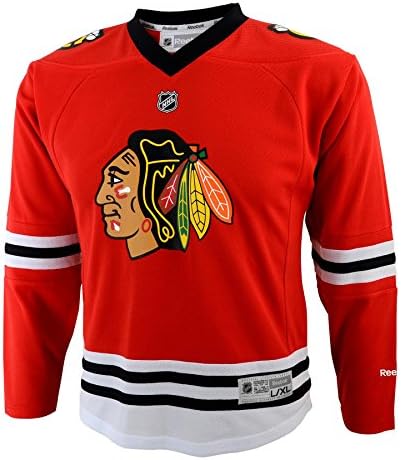 Outerstuff NHL Chicago Blackhawks Team Color Replica Jersey Youth