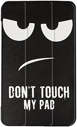 AddGuan Lenovo Tab4 8 Case , Ultra-thin PU Leather, With Triangle Stand Smart Shell For Lenovo Tab4 8 8.0-Inch Tablet [With auto Wake / Sleep Feature],big eyes