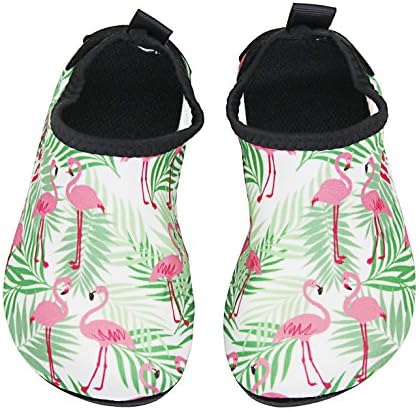 Kids Water Shoes Swim Slip on Barefoot Aqua Socks Shoes for Beach Pool Surfing Boys Girls Toddler