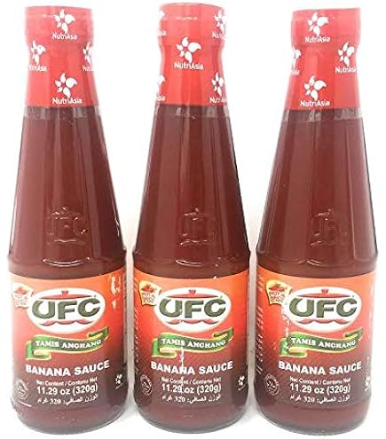 Amazon.com : UFC Tamis Anghang Banana Sauce Bundle - Hot & Spicy
